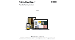 Desktop Screenshot of buerohaeberli.ch